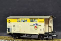 SBB, gedeckter Güterwagen K2, Calanda Bräu